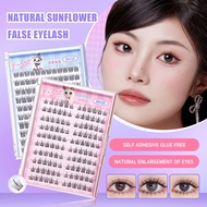 100-120 Cluster BQI False Eyelashes Self-Adhesive No Need Glue New Upgraded Softer Lashes Reusable