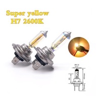 Ready Stock|| H7 Golden Eye Halogen Light bulb: 12V55W superior quality Super yellow 2600K  lampu ku