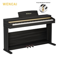 WENCAI 88 Keys Digital Piano Hammer Action Weighted Keyboard Piano, Full Size Upright Electric Piano
