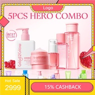 G-2-G 5In1 Skincare Set Moisturizer/Toner/Serum/Remover For Brightening/Repair/Acne/Dark Spot basic 