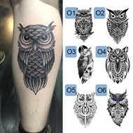 [Owl] Temporary Tattoo Waterproof Tattoo Sticker Owl Temporary Tattoo/