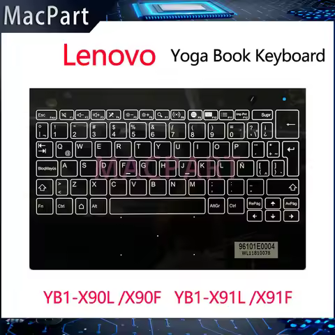 Original New Keyboard for 10.1" Lenovo Yoga Book Yogabook YB1-X90L YB1-X90F YB1-X91L YB1-X91F X90 X9
