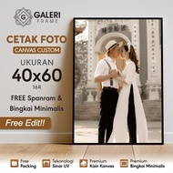 16R Canvas Photo Printing (40 x 60cm) Includes Quality Minimalist Frame | Canvas Photo Print