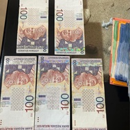 Uang ringgit malaysia pecahan 100 lama