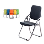 YOUNAL Folding Chair Designer Dining Chair Conference Chair Portable Foldable Chair Study Chair Backrest Chair