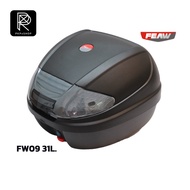 กล่องท้ายมอเตอร์ไซค์ FEAW ขนาด 31 ลิตร FW09 (อย่างหนา) ถูก แท้ ดี กล่องท้าย กล่องหลัง ติดมอเตอร์ไซค์