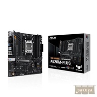 ASUS TUF GAMING A620M-PLUS AMD Ryzen 7000 Series AM5 Compatible mATX Motherboard with A620 / Officia