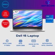 Dell 15 Laptop (I7-1355U 5.00GHz,1TB / 512GB SSD,16GB D4,Intel Graphic,15.6" FHD,W11 PRO)