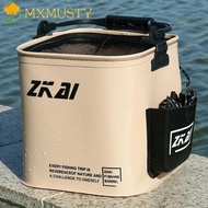 MXMUSTY Fishing Bucket, Fishing Bucket Outdoor Bucket Foldable Bucket, Collapsible Design Foldable B