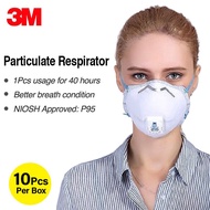 3M P95 8577 Professional Respirator Protection Against Oil and Germ, Dust, Pollen, Particle, Droplet
