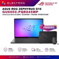 Asus ROG Zephyrus G16 GU605C-PQR045WP 16'' 2.5K 240Hz Gaming Laptop ( CU9-285H, 32GB, 1TB SSD, RTX50