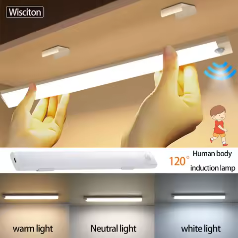 LED Motion Sensor Light Wireless Motion Sensor Night Light for Automotive sensor light Wardrobe Kitc