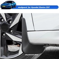 Car Mudguard For Hyundai Elantra CN7 2022 2021 2020 Accessories Fender Anti Dirt Cover Front Rear Ti