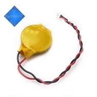 5pcs/lot Notebook BIOS CMOS battery laptop battery CR2032 2P 3P motherboard battery with wire 3V