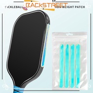 BACKSTREET 4Pcs Pickleball Paddle Weight Tape, Universal Enhance Rotation Paddle Balance Sticker, Co