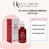 HISTOLAB Vita C Complex Ampoule 47% Skin Whitening Essence, Collagen Growth Serum, Skin Tightening-n
