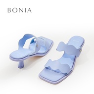Bonia Light Blue Livia Heeled Sandals | Kasut Sandal