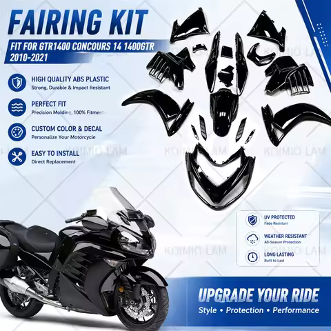 Fit For 2010 - 2021 Kawasaki Concours 14 GTR1400 ZG1400 1400GTR Motorcycle Accessories Shell Fairing