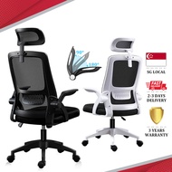 Simhact Mesh Office Chair Ergonomic Office Chair with Headrest Office Chair with Lumbar Support