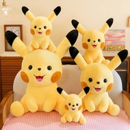 Ali~~ Cute Pikachu Plush Toy Doll Cartoon Doll Ragdoll Children Birthday Gift Pillow J3YC