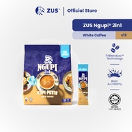 ZUS Ngupi® 2in1 Instant Coffee - White Coffee - 13 Sticks