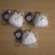 全新日本 Nagano 原裝 Joke Bear 自嘲熊萬聖節南瓜忌廉夜光幽靈白熊吊飾掛件掛飾鎖匙扣 KC Keychain 非 Chiikawa 吉伊卡哇 Usagi 烏薩奇兔兔