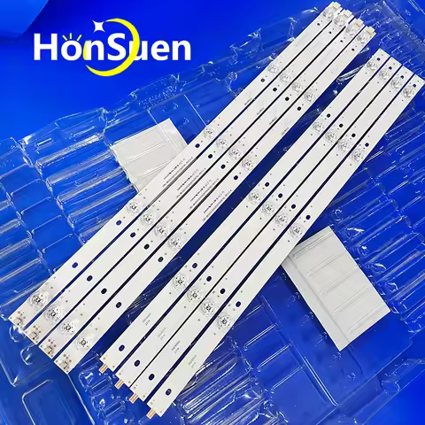 100% New 4pcs/Kit LED strips for HISENSE 50 TV H50A6140 50R6040E 50R6E HD500S1U51 LB50095 V0 1196340