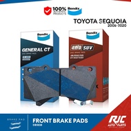 BENDIX BRAKE PAD TOYOTA SEQUOIA FRONT 2008-2017 DB1838 Sequoia 1set