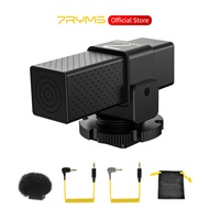 7RYMS MinBo Mini Cardioid Condenser Microphone On-Camera Mic for DSLR Cameras, Osmo, iPhone Android 