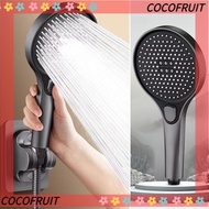 COCOFRUIT Large Panel Shower Head, 3 Modes Adjustable Water-saving Sprinkler, Useful High Pressure Multi-function Handheld Shower Sprayer Bathroom Accessories