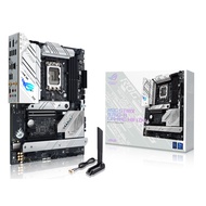 ASUS ROG Strix B760-A Gaming WiFi 6E ATX Motherboard for Intel 13th & 12th Gen - White, PCIe 5.0, Au