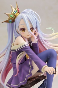 黑客優品《 遊戲人生 》NO GAME NO LIFE 壽屋 白 PVC 完成品 手辦 公仔