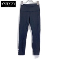 Lululemon 黑色 Ed Curtis 聯名款緊身褲，6 碼