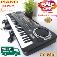 HCM [NEW 2023 ] Đàn Piano Organ 61 Phím Tặng Mic-Đàn 61 Phím Cho Bé Tự Học Tại Nhà - Đàn 61 Phím Còn