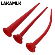LAKAMLK Structural Adhesive Nozzle, 300mm/11.8in Red Caulking Nozzle, Lengthening Curved Caulking No