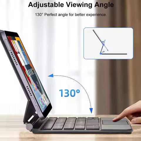 Magic Keyboard Case for iPad Air 11 13 M4 2026 M3 M2 iPad 10th Air 4 5 6 iPad Pro 11 12.9 13'' M5 M4