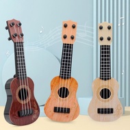 FLITY5 Classical Durable Mini Stringed Instrument Montessori Toys Children Gift Early Education Toys 4 Strings Entertainment Toys Musical Instrument Toy Small Guitar Toy Classical Ukulele Educational Toy