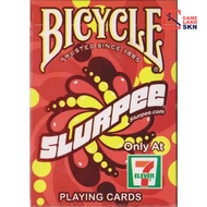 Bicycle 7-Eleven Slurpee 2020 (Red) Playing Cards