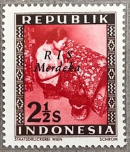 PW382-PERANGKO PRANGKO INDONESIA WINA REPUBLIK RIS MERDEKA(H),MINT