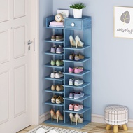 ✱Nordic Wooden Shoe Rack Simple Modern Shoe Cabinet Simple Door Small Storage Rack Economical Large Capacity Storage Rac