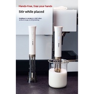 【Hands-Free Magic】969 Electric Milk Frother | Standalone 3-Speed Foam Maker | 1200mAh Long Battery L