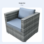 Waterproof rattan outdoor sofa