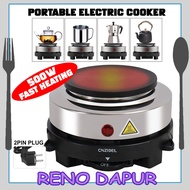 Hot Plate Electric Stove Cooker Portable Stove Camping Moka Pot Stove Dapur Masak Elektrik Coffee Cooker Travel Stove 電爐