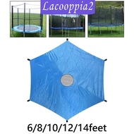 [Lacooppia2] Trampoline Shade Cover Only Trampoline Top Cover Blue Rainproof Trampolines