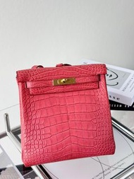 kelly ado matte Alligator ghw stamp：Z。A5 Bougainvillea