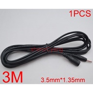 1PCS  3M 10 Feet 300cm DC 5V 9V 12V 3.5x1.35MM Power Extension Cable For CCTV Security Camera Cable 