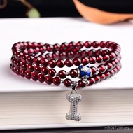 Garnet Multi-Circle Bracelet 9BBA