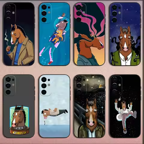 Cool B-Bojack H-Horseman Phone Case For Samsung S25,S24,S21,S22,S23,S30,Ultra,S20,Plus,Fe,Lite,Note,