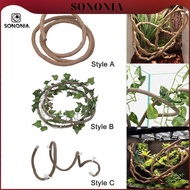 [SONONIA] Terrarium Reptile Vines Jungle Climbing Vines Amphibians Vine Habitat Decor for Snake