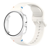 Dây đeo silicon kèm vỏ kính cường lực cho Samsung Galaxy Watch 8 Watch8 40MM 44MM Galaxy Watch 8 Cla